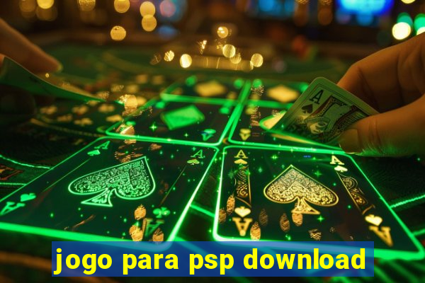 jogo para psp download